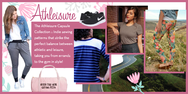 Girl Charlee Fabrics Sewing Pattern Capsule Collections :: Athleisure