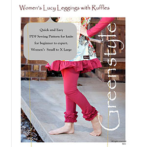 Greenstyle Women\'s Lucy Leggings Sewing Pattern