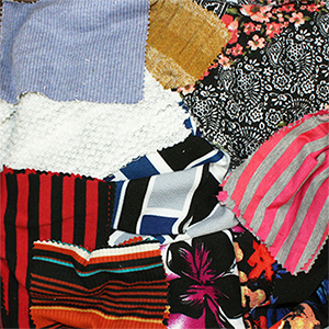 Swatch Mix Cotton Knit Fabric Bargain Lot
