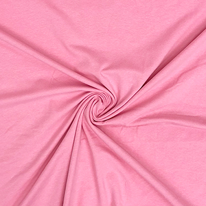 Half Yard Pink Solid Cotton Spandex Knit Fabric