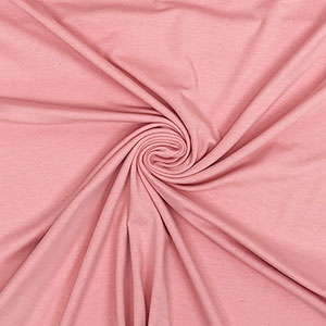 Half Yard Dusty Pink Solid Cotton Spandex Knit Fabric
