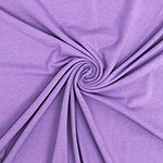 Lilac Purple Solid Cotton Spandex Knit Fabric