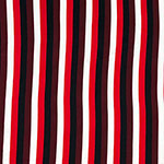 Sunset Vertical Stripe Double Brushed Jersey Spandex Blend Knit Fabric