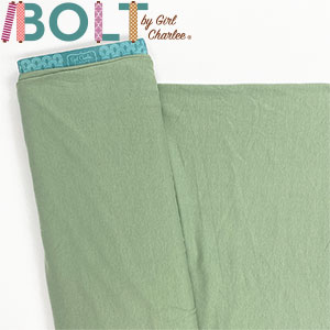10 Yard Bolt Light Sage Green Solid Cotton Spandex Knit Fabric