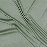 Sage Green Solid Jersey Spandex Blend Ribbed Knit Fabric