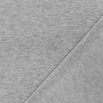 Gray Heather Solid French Terry Blend Knit Fabric