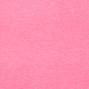 Neon Pink Heather Solid Cotton Jersey Sweatshirt Fleece Knit Fabric
