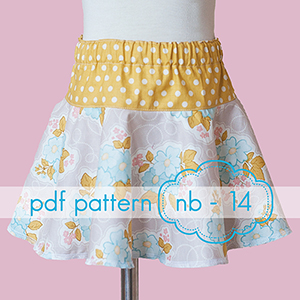 Jocole Drop and Twirl Circle Skirt Sewing Pattern