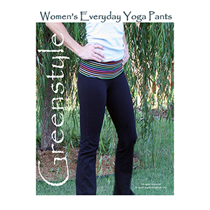 Greenstyle Women\'s Everyday Yoga Pants Sewing Pattern