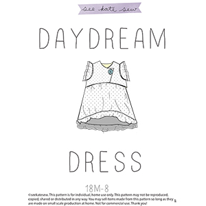 See Kate Sew Daydream Ruffle Dress Sewing Pattern