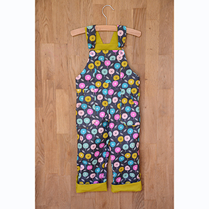 Two Stitches Freddie Dungarees Sewing Pattern