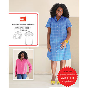 Liesl and Co. Camp Shirt and Dress Sewing Pattern