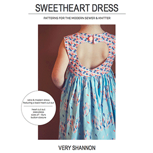 Very Shannon Sweetheart Dress Sewing Pattern