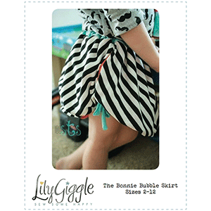 LilyGiggle Bonnie Bubble Skirt Sewing Pattern