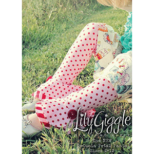 LilyGiggle Petunia Petal Pants Sewing Pattern