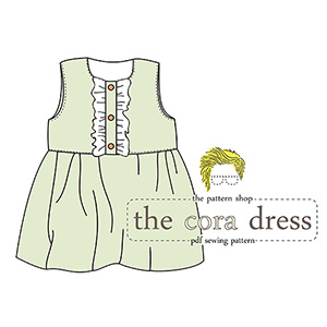 Lucy Blaire The Cora Dress Sewing Pattern
