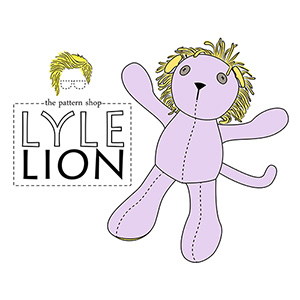 Lucy Blaire Lyle Lion Sewing Pattern