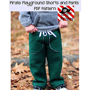 Patterns for Pirates Playground Shorts and Pants Sewing Pattern