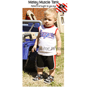Patterns for Pirates Matey Muscle Tank Sewing Pattern