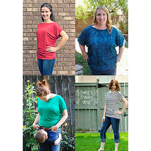 EYMM Kymy\'s Dolman Top and Tunic Sewing Pattern