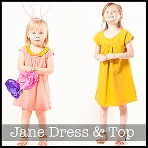 Shwin Designs Jane Top and Dress Sewing Pattern