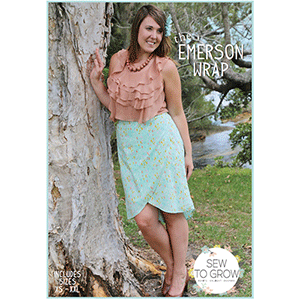 Sew To Grow Emerson Wrap Skirt Sewing Pattern