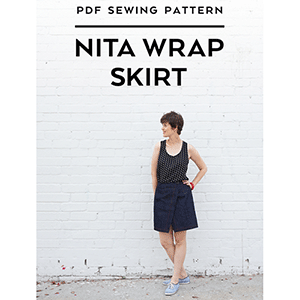 Sew DIY Nita Wrap Skirt Sewing Pattern