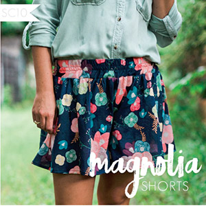Sew Caroline Magnolia Shorts Sewing Pattern