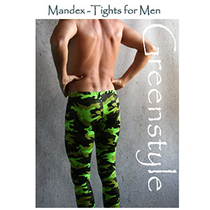 Greenstyle Men\'s Mandex Tights Sewing Pattern