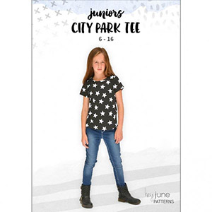Hey June City Park Tee Sewing Pattern