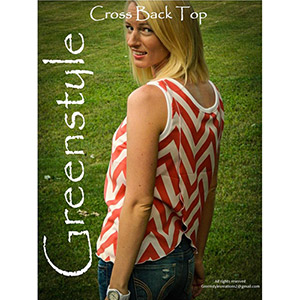 Greenstyle Creations Cross Back Top Sewing Pattern