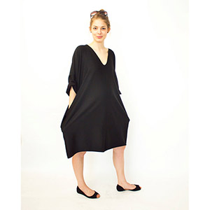 NIU Maternity CollectionV-Neck T-Shirt Dress Sewing Pattern
