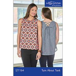 Indygo Junction Turn About Tank Sewing Pattern