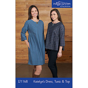 Indygo Junction Katelyn\'s Dress, Tunic, & Top Sewing Pattern