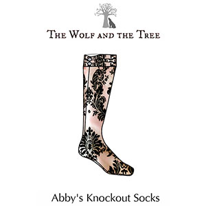 The Wolf & The Tree Abby\'s Knockout Socks Sewing Pattern