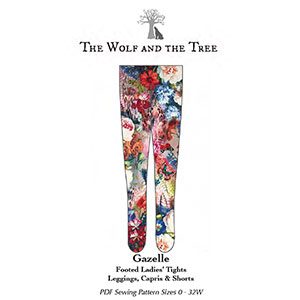 The Wolf & The Tree Gazelle Footed Tights and Leggings Sewing Pattern