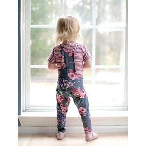 The Wolf & The Tree Abby\'s Overalls Sewing Pattern