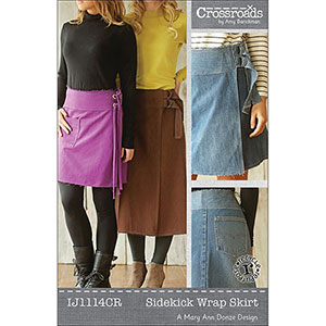 Indygo Junction Sidekick Wrap Skirt Sewing Pattern