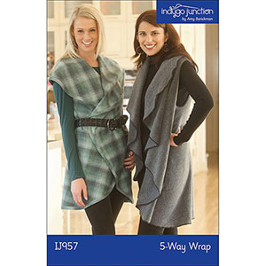 Indygo Junction 5 Way Wrap Sewing Pattern