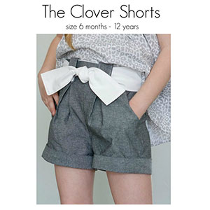 Mouse House Creations Clover Shorts Sewing Pattern