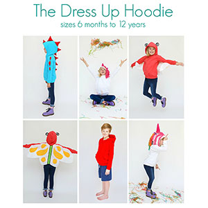Mouse House Creations Dress Up Hoodie Sewing Pattern
