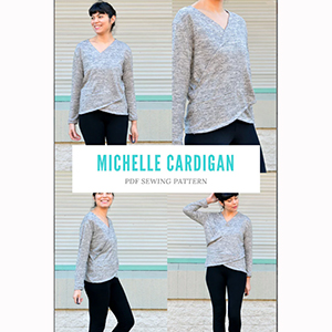 DG Patterns Michelle Cardigan Sewing Pattern