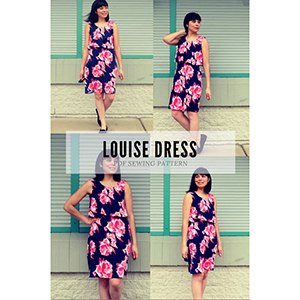 DG Patterns Louise Dress Sewing Pattern