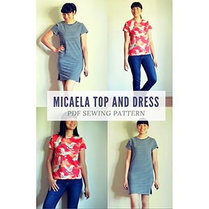 DG Patterns Micaela Top and Dress Sewing Pattern