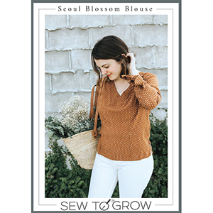 Sew To Grow Seoul Blouse Sewing Pattern