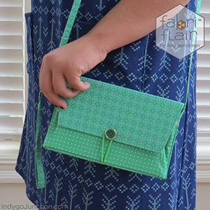 Indygo Junction Pocketbook Wristlet Sewing Pattern
