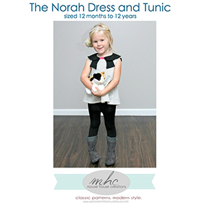 Mouse House Creations The Norah Dress and Tunic Sewing Pattern