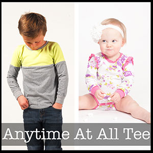 Shwin Designs Anytime At All Tee Sewing Pattern