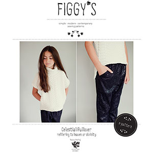 Figgy\'s Celestial Pullover Tween Sizes Sewing Pattern