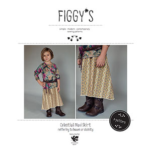 Figgy\'s Celestial Maxi Skirt Sewing Pattern